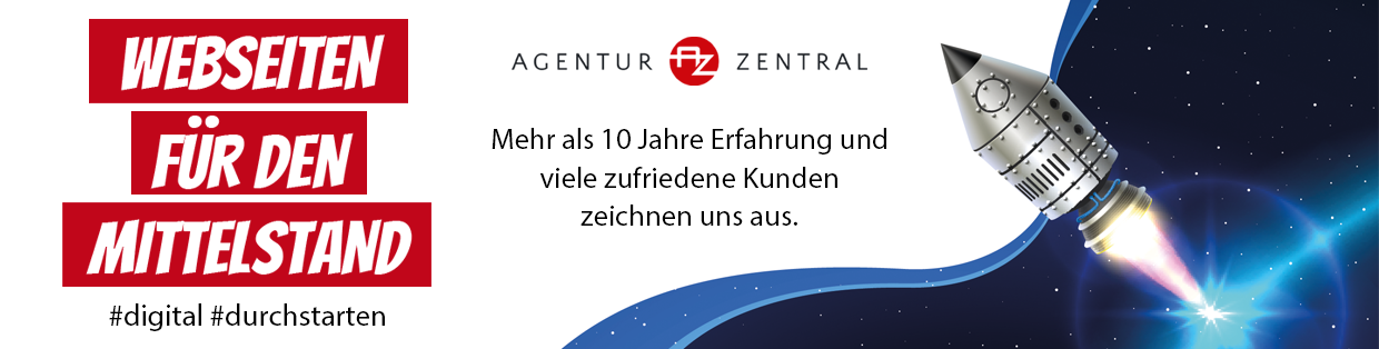 Agentur Zentral GmbH | Webseiten für den Mittelstand