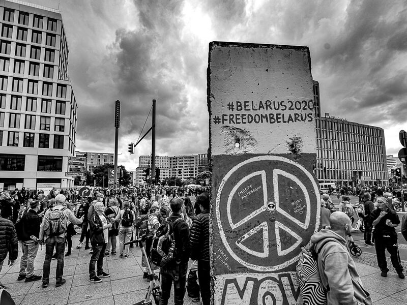 Boris Reitschuster und Christian Witt - Bilder einer verbotenen Demonstration in Berlin