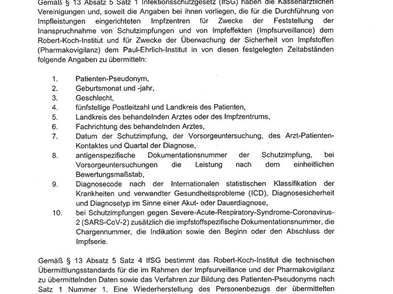 Dienstaufsichtsbeschwerde gegen RKI und Paul-Ehrlich Institut