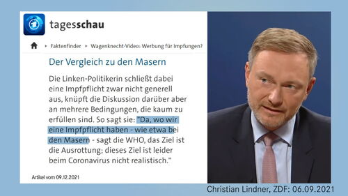 Sahra Wagenknecht lacht über Tagesschau Faktencheck
