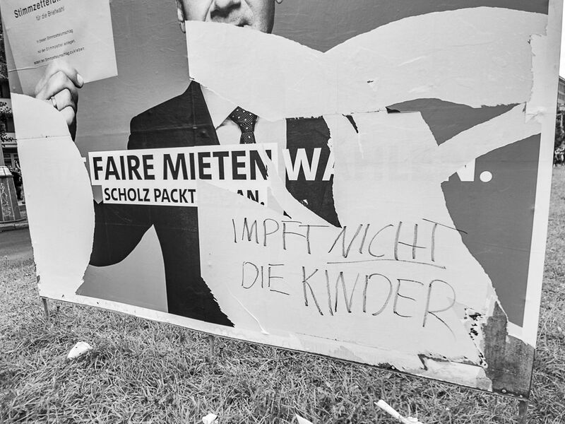 Boris Reitschuster und Christian Witt - Bilder einer verbotenen Demonstration in Berlin