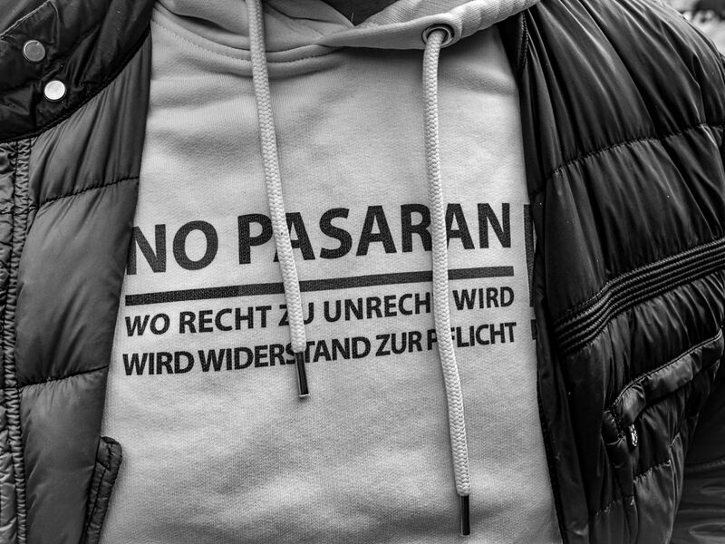 Boris Reitschuster und Christian Witt - Bilder einer verbotenen Demonstration in Berlin
