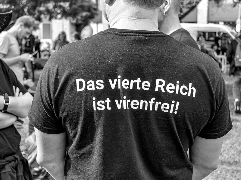Boris Reitschuster und Christian Witt - Bilder einer verbotenen Demonstration in Berlin