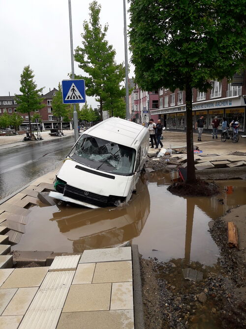 Flutkatastrophe: Hochwasser zerstört Stolberg