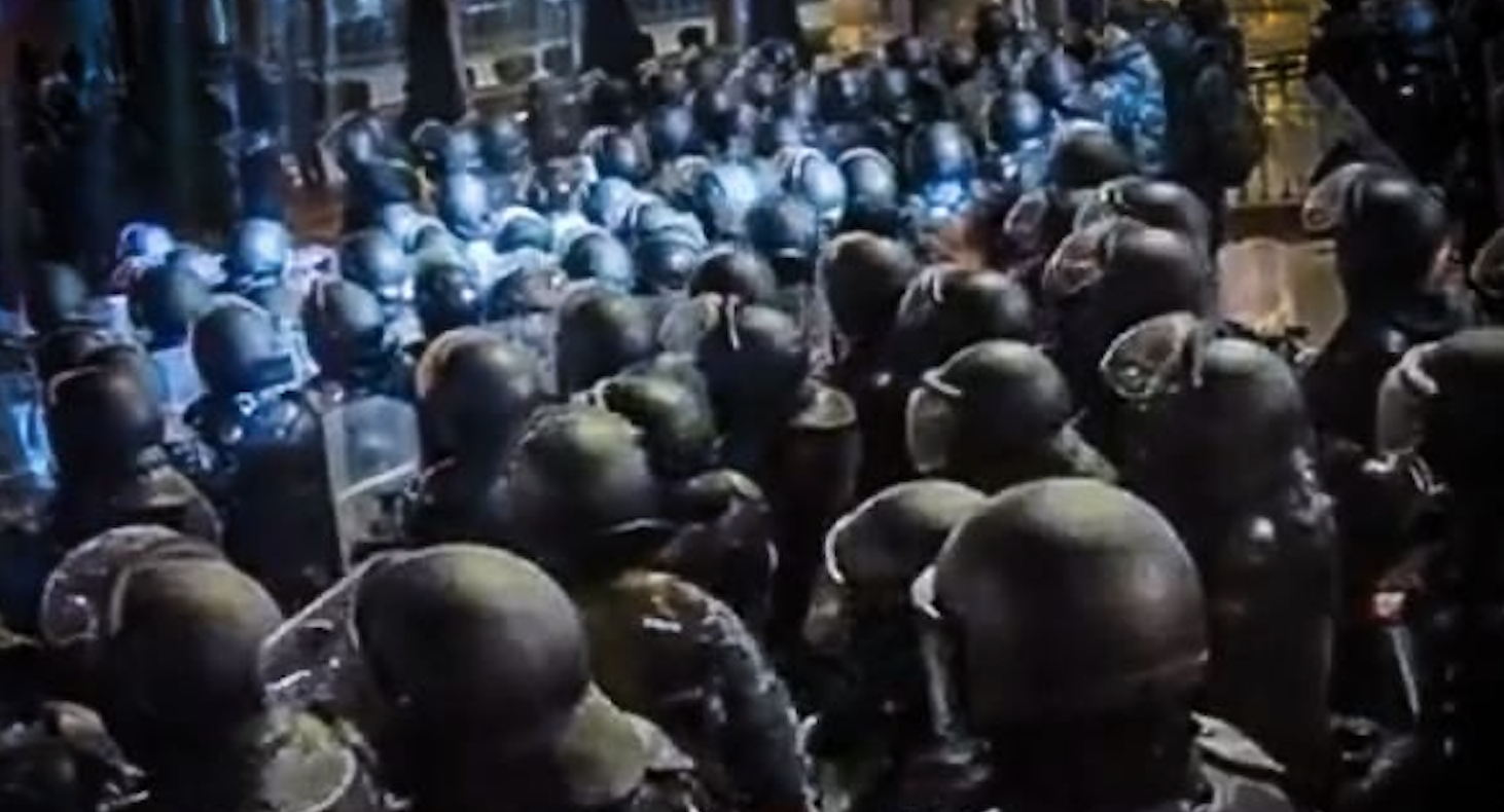 Demonstration in Tiflis